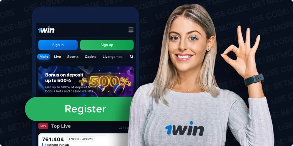 1win sign in & register